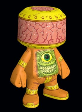 BlankosのオープンベータのNFTキャラクター:Braincase (ブレインケース)
