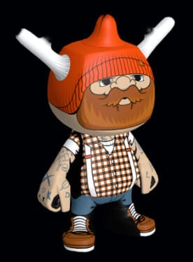 BlankosのオープンベータのNFTキャラクター:Lumberjack (ランバージャック)