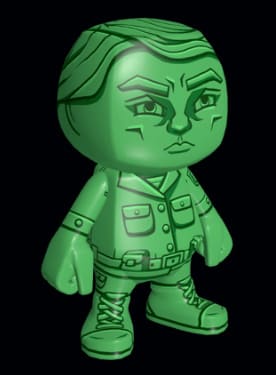 Blankosのシーズン4のNFTキャラ:Little Green Soldier